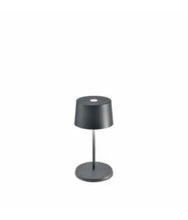 Olivia Mini Table Lamp - Dark Grey